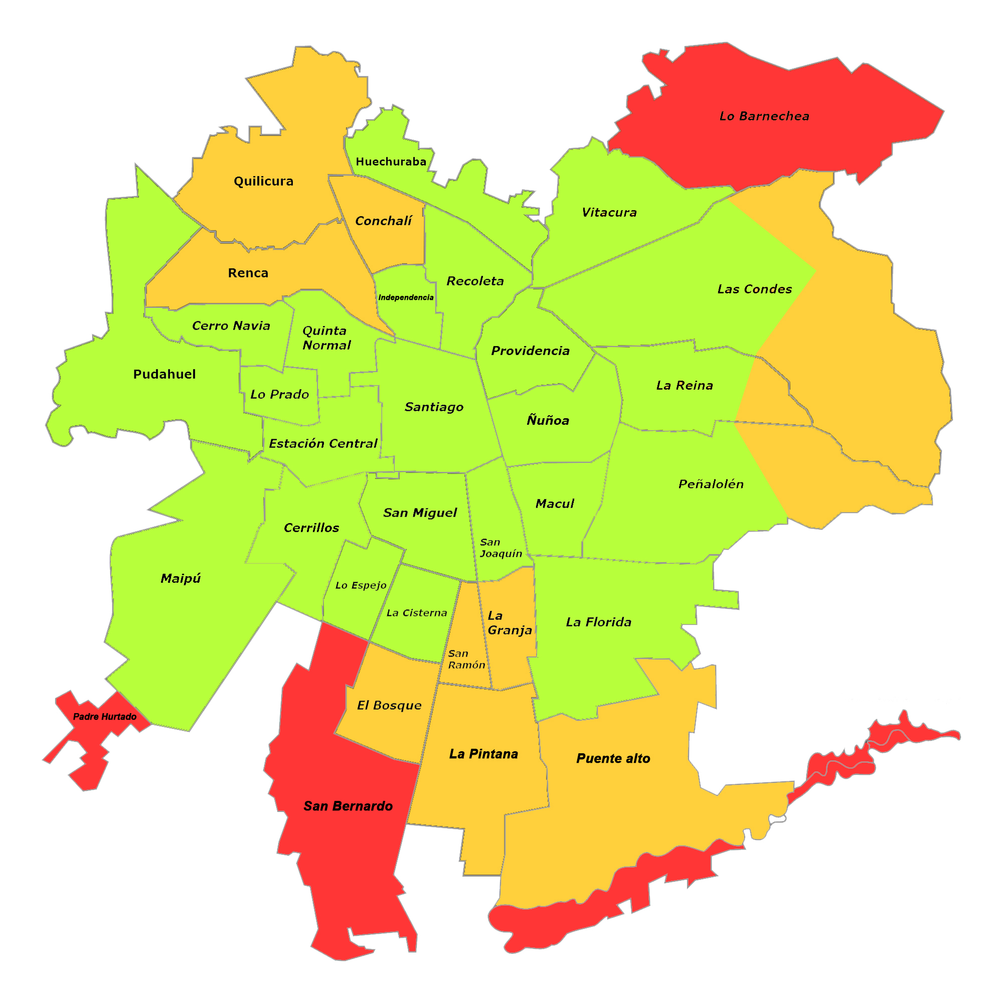 Mapa de cobertura Animatiteres